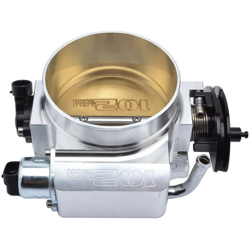 102mm Throttle Body +TPS IAC + Throttle Cable Bracket For LS1 LS2 LS3 LS6 Sliver