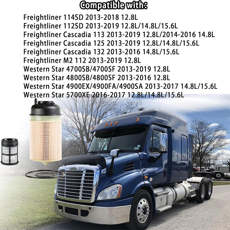 PF9908 Fuel Filter for Detroit Diesel DD13 DD15 DD16 Freightliner Western Star