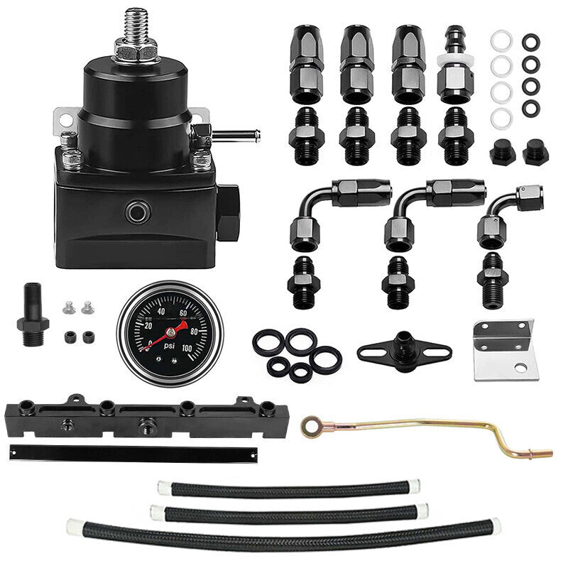 Tucked K Swap Fuel Line System Kit Fit For K20 K24 DC2 EG EK Civic Integra AN6