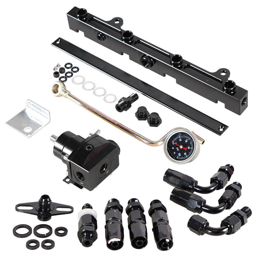 Tucked K Swap Fuel Line System Kit Fit For K20 K24 DC2 EG EK Civic Integra AN6
