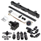 Tucked K Swap Fuel Line System Kit Fit For K20 K24 DC2 EG EK Civic Integra AN6