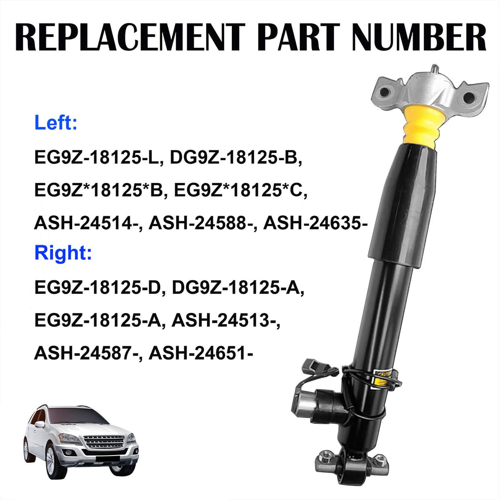 4x For Lincoln MKZ 2013-2020 Front Rear Shock Absorber Struts Assys Electric GAS