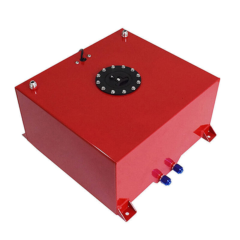 8 Gallon 30L Fuel Cell Gas Tank Aluminum Racing Street Drift with Level Sender