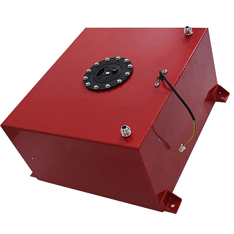 8 Gallon 30L Fuel Cell Gas Tank Aluminum Racing Street Drift with Level Sender