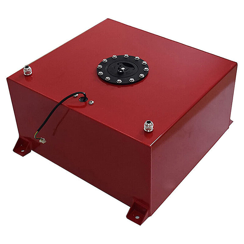 8 Gallon 30L Fuel Cell Gas Tank Aluminum Racing Street Drift with Level Sender