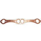 Oval Port Copper Header Exhaust Gaskets For Small Block SBC Chevrolet 262 267 28