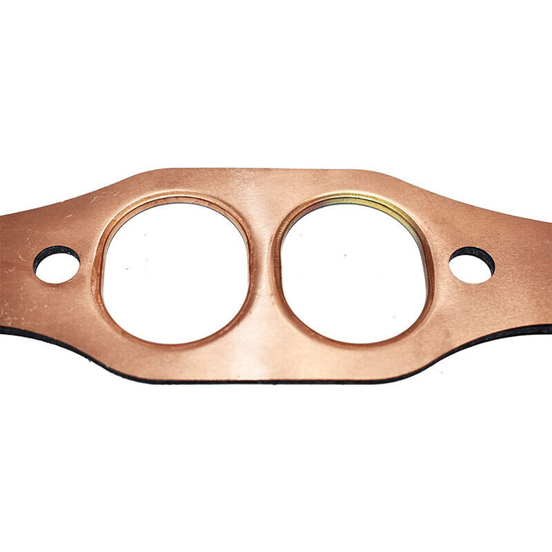 Oval Port Copper Header Exhaust Gaskets For Small Block SBC Chevrolet 262 267 28