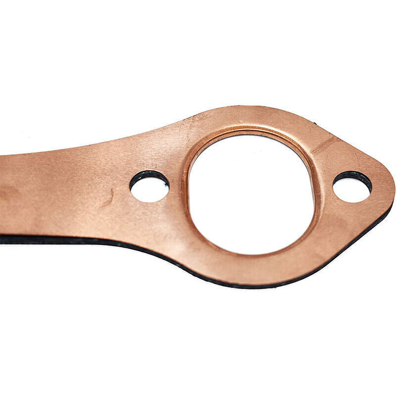 Oval Port Copper Header Exhaust Gaskets For Small Block SBC Chevrolet 262 267 28