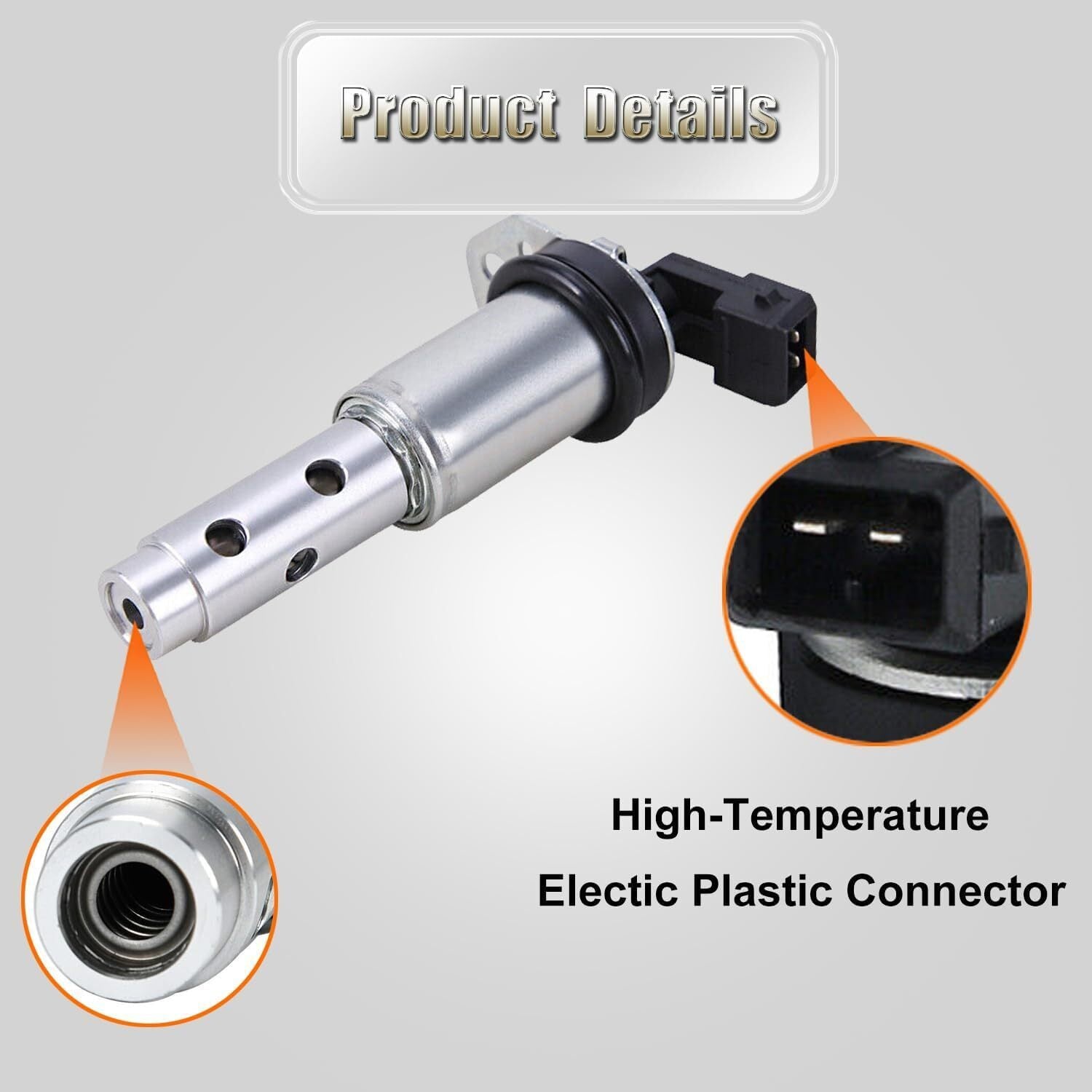 2PCS Variable Timing Solenoid Control Valve VVT For 2007-2013 BMW X5 3.0si NEW