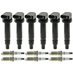 6 Ignition Coil & Iridium Spark Plug Set Fit For ToyotaTacoma 4Runner 4.0L UF495