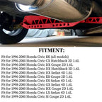 EK Fit for Honda Civic 1996-2000 Lower Control Arm Subframe Brace Tie Bar Kits