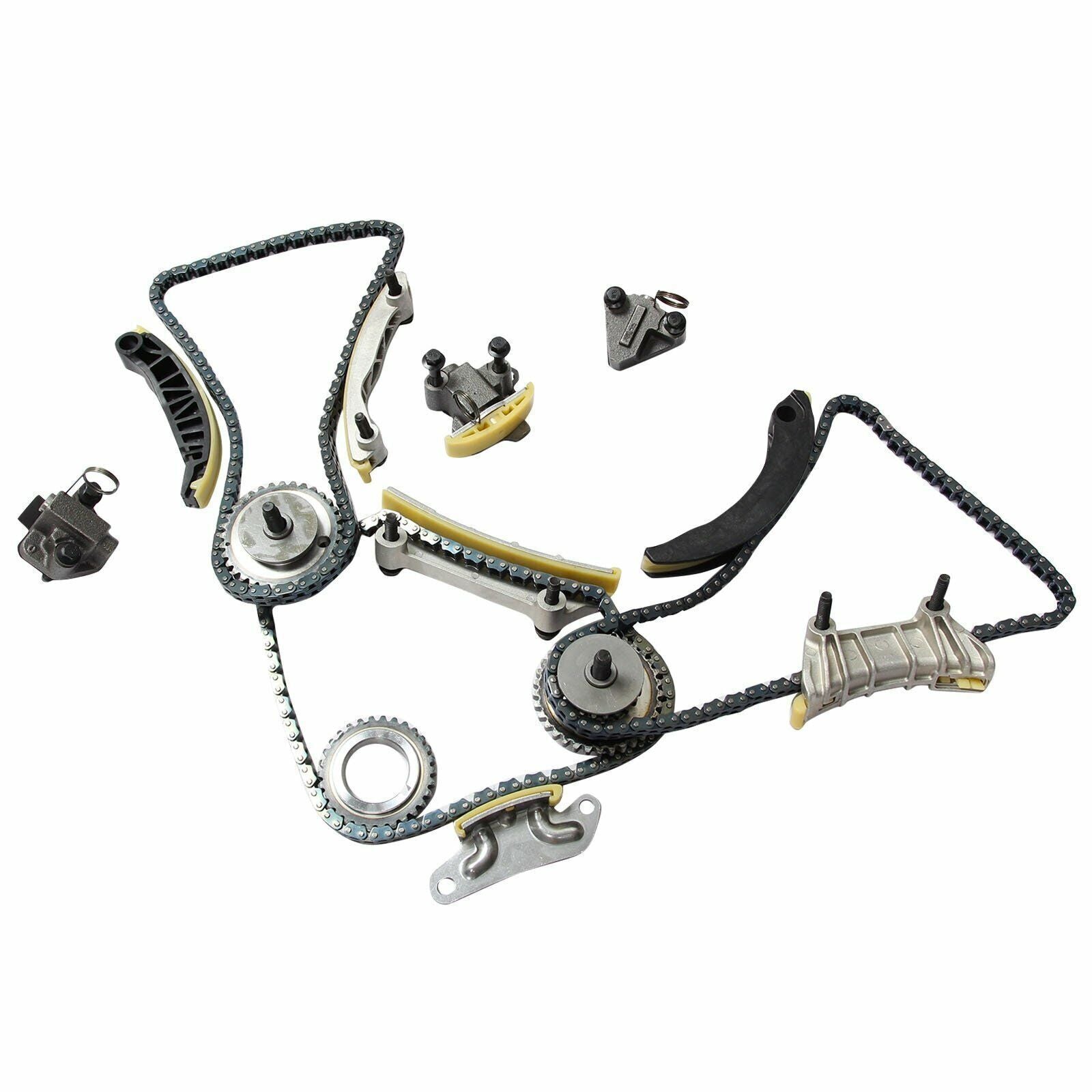Engine Timing Chain Kit Oil Pump Water Pump with Gear For Cadillac Suzuki 3.6L