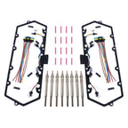 Diesel Valve Cover Gasket & Injector & Glow Plug Harness Kit for 98-03 Ford 7.3L