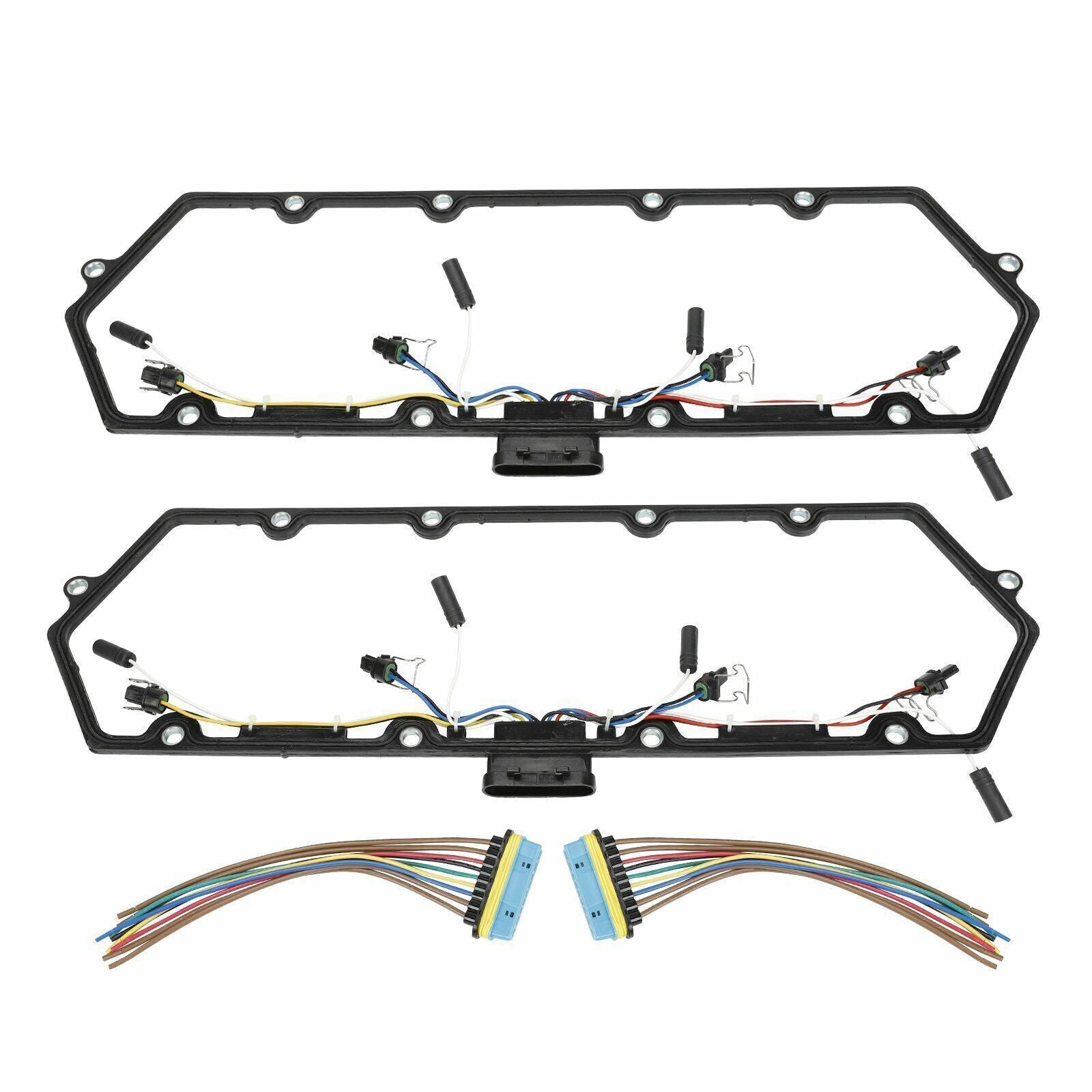 Diesel Valve Cover Gasket & Injector & Glow Plug Harness Kit for 98-03 Ford 7.3L