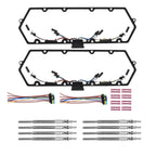 Diesel Valve Cover Gasket & Injector & Glow Plug Harness Kit for 98-03 Ford 7.3L