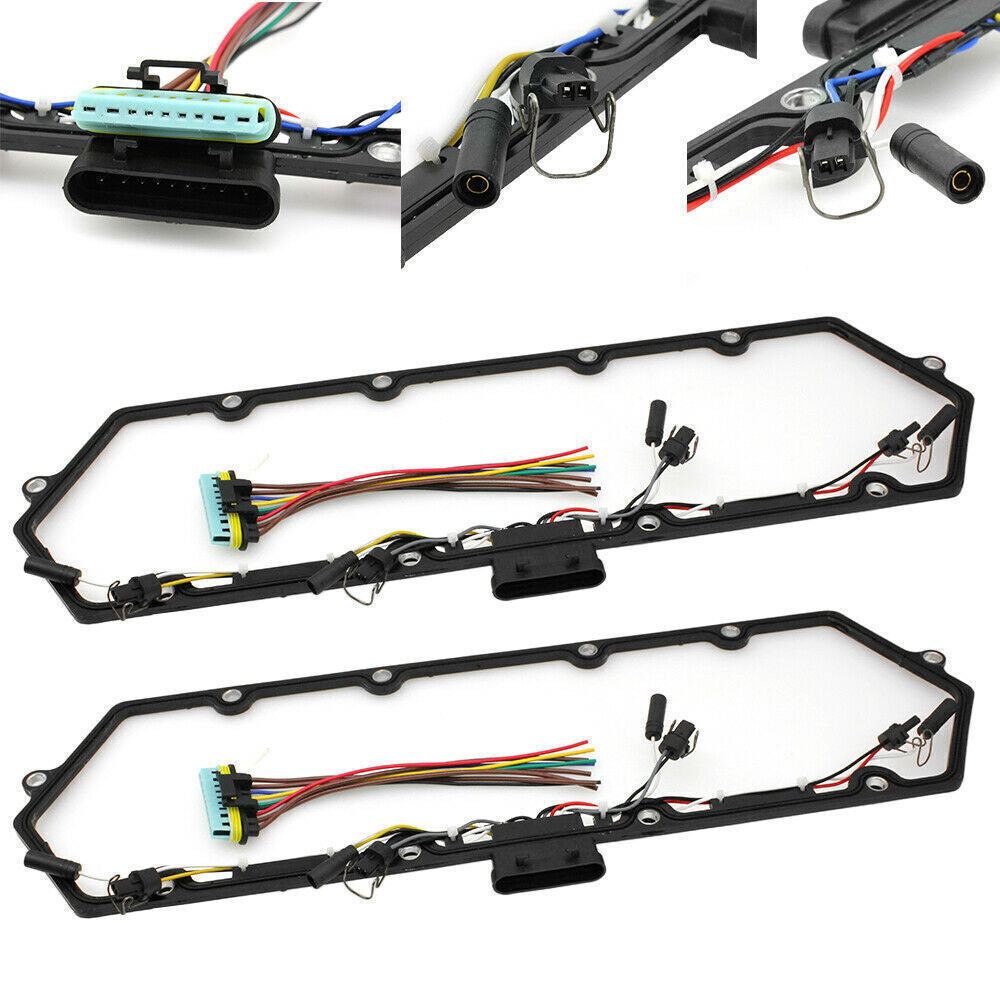 Diesel Valve Cover Gasket & Injector & Glow Plug Harness Kit for 98-03 Ford 7.3L