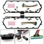 Diesel Valve Cover Gasket & Injector & Glow Plug Harness Kit for 98-03 Ford 7.3L