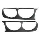 Pair For Dodge Challenger 2008-2014 Headlight Bezel Trim Cover Left+Right Side
