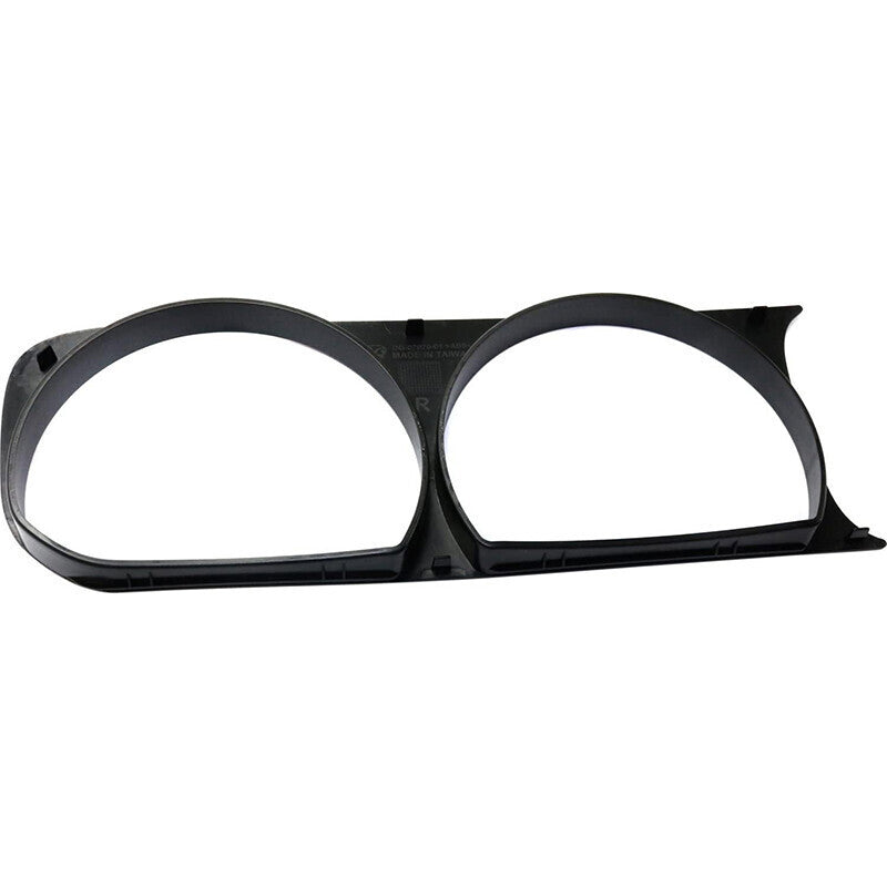 Pair For Dodge Challenger 2008-2014 Headlight Bezel Trim Cover Left+Right Side