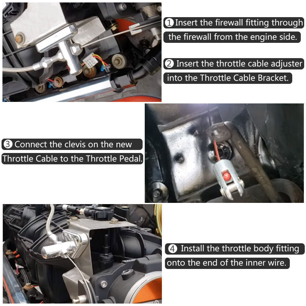 92MM Throttle body+TPS IAC+Cable Bracket For Chevy GM Gen III LSX LS LS1 LS2 LS7