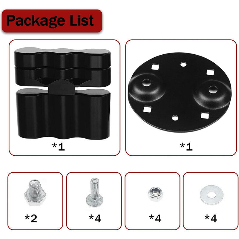 1 Pair for RX-PM Pack Mount Mounting Kit Gasoline Pack & Water Pack Mount Lock