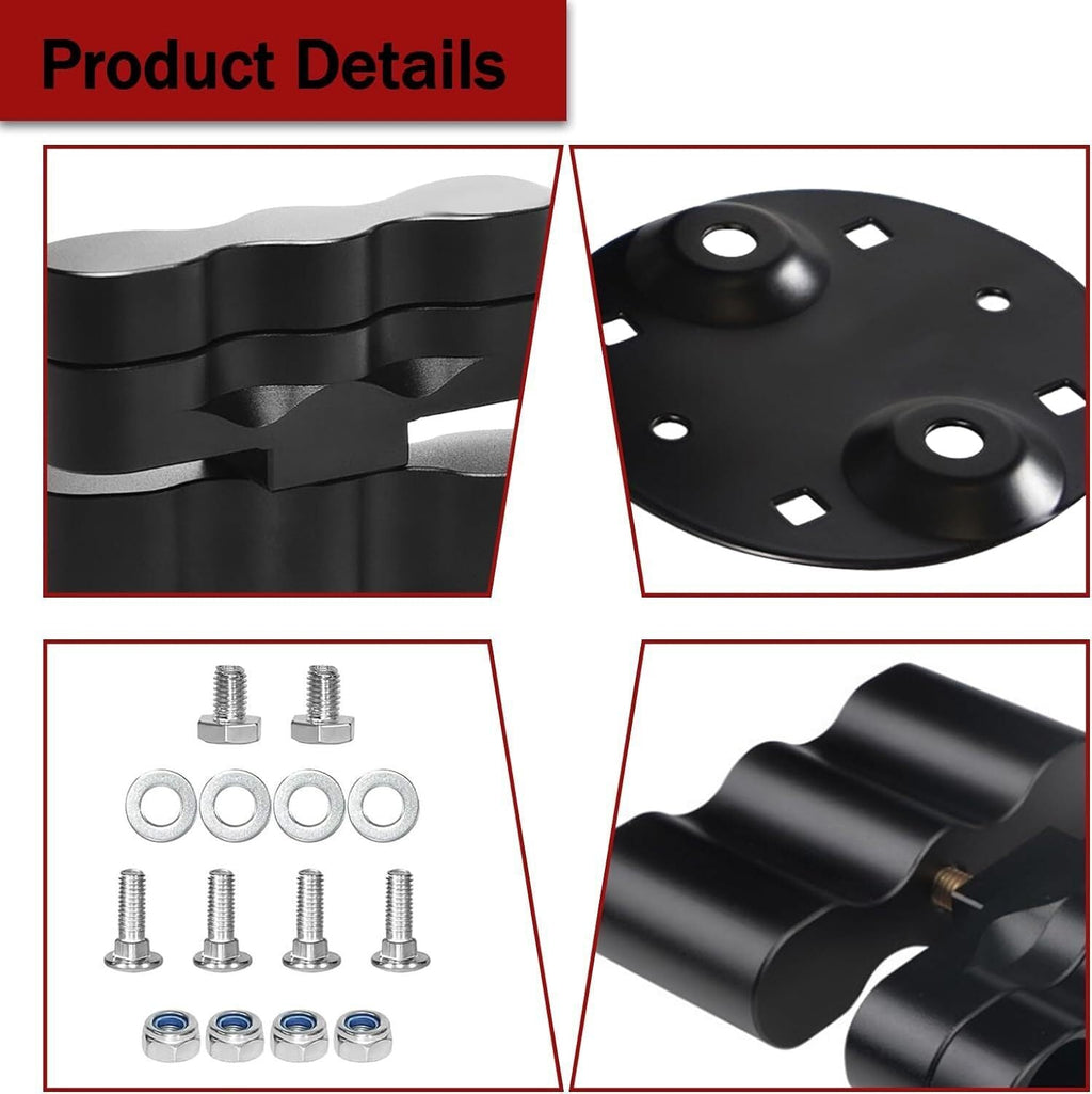 1 Pair for RX-PM Pack Mount Mounting Kit Gasoline Pack & Water Pack Mount Lock