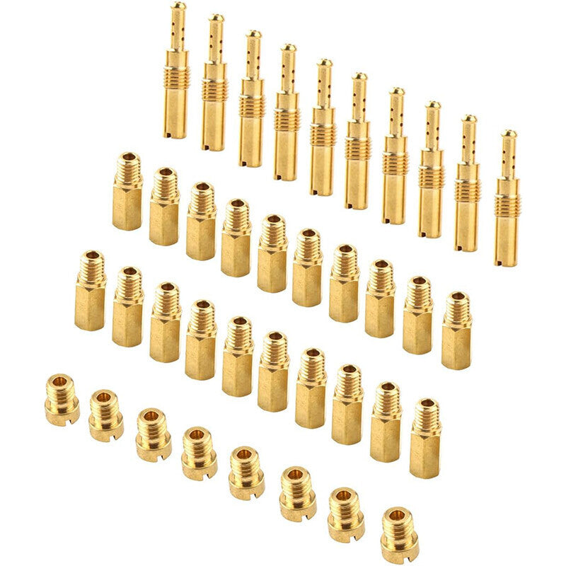 40PCS Carburetor Main Jet Slow Pilot Jet Kit for PWK Keihin OKO CVK Crab
