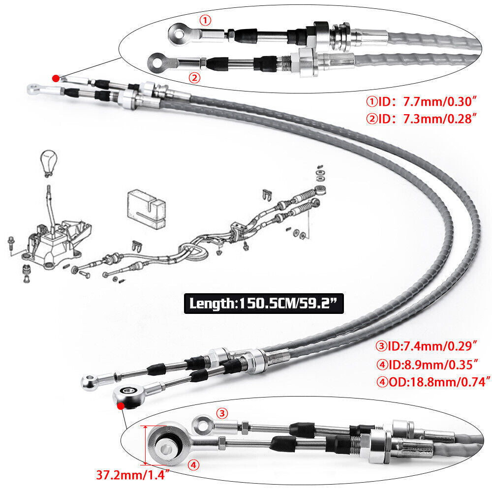 Fit For K24 K20 K Swap EG EK K-Series Civic CRX RSX Shifter Cables Trans Bracket