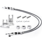 Fit For K24 K20 K Swap EG EK K-Series Civic CRX RSX Shifter Cables Trans Bracket