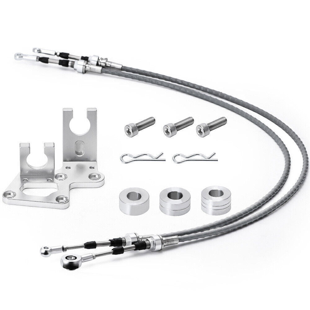 Fit For K24 K20 K Swap EG EK K-Series Civic CRX RSX Shifter Cables Trans Bracket