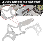 LS Engine Serpentine Alternator Bracket for Chevrolet LS1 LS2 LS3 LS6 LS7 Engine