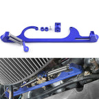 Throttle Body Cable Bracket Adjustable Blue For 4150 4160 Series 283 305 307 327
