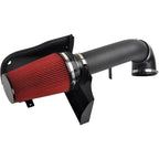 4" Black Cold Air Intake+Heat Shield Kit For 99-06 GMC/Chevy V8 4.8L/5.3L/6.0L