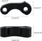 Window Latch Hinge Pivot Fit for First Gen Toyota Tacoma Tundra Rear Quarter New