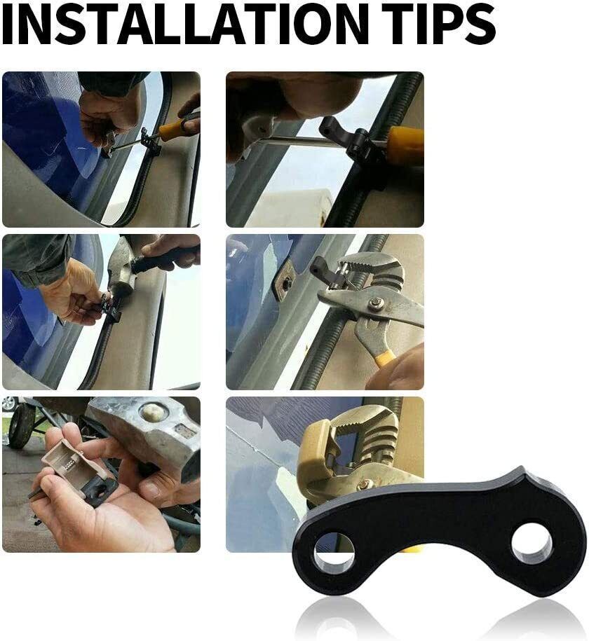 Window Latch Hinge Pivot Fit for First Gen Toyota Tacoma Tundra Rear Quarter New