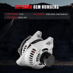 Alternator For 2010 2011 Toyota Camry L4 2.5L 11516 104210-2650 27060-0V060-84