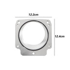 Aluminum 92mm Throttle Body& Adapter Plate for Chevy GM Gen III LS1 LS2 LS3 LS6