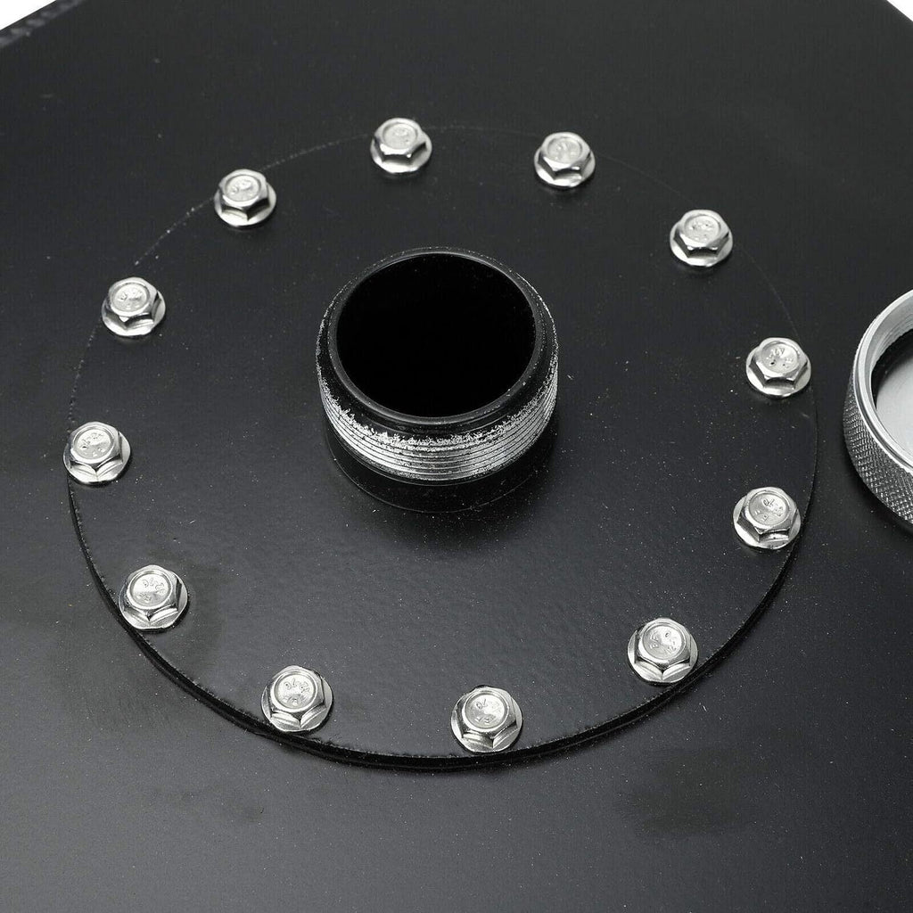 19 GALLON ALUMINUM LIGHTWEIGHT RACING FUEL CELL GAS TANK W/ CAP & LEVEL SENDER