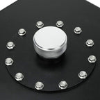 19 GALLON ALUMINUM LIGHTWEIGHT RACING FUEL CELL GAS TANK W/ CAP & LEVEL SENDER