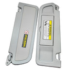 Car Sun Visor Covers For Honda Civic 2006-2011 Driver&Passenger Light Gray Pair