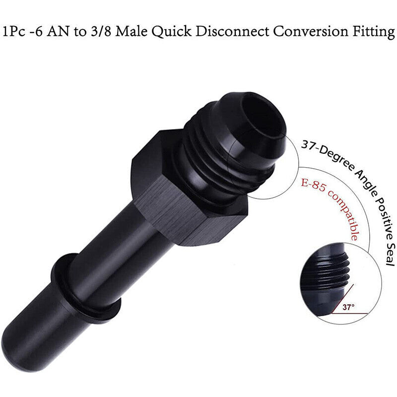 25Ft 3/8'' LS SWAP Fuel Injection Line Kit Complete Conversion EFI FI Fitting US