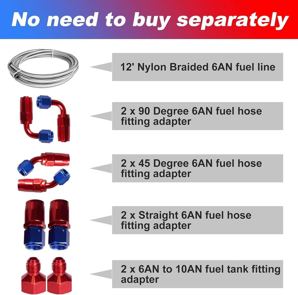 20 GALLON ALUMINUM FUEL CELL GAS TANK+CAP+LEVEL SENDER+STEEL FUEL LINE KIT US