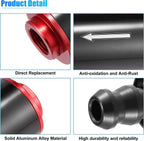 AN6 AN8 AN10 Inline Fuel Filter High Flow 30 Micron Cleanable Billet 58mm