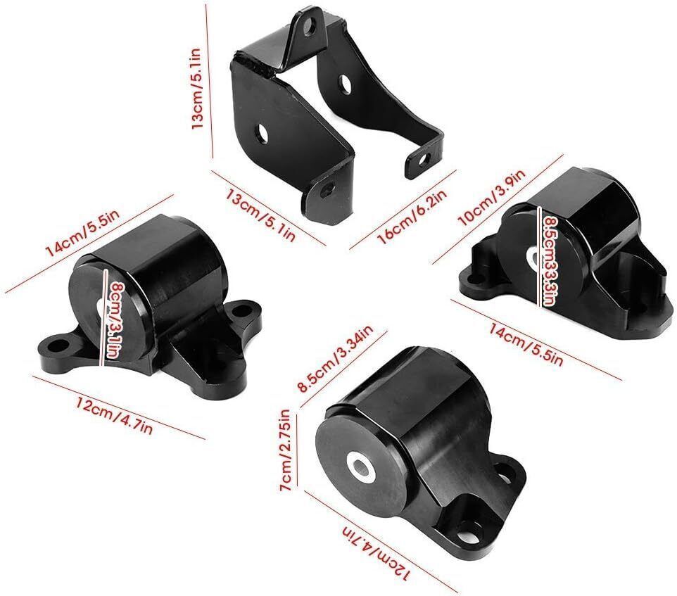 Motor Mount Engine Torque Bracket 2 Bolt For Honda Civic 96 97 98 99 00 EK B16 B