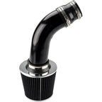 Black 3" Cold Air Intake Filter Induction Kit Pipe Power Flow Hose System US New