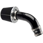 Black 3" Cold Air Intake Filter Induction Kit Pipe Power Flow Hose System US New