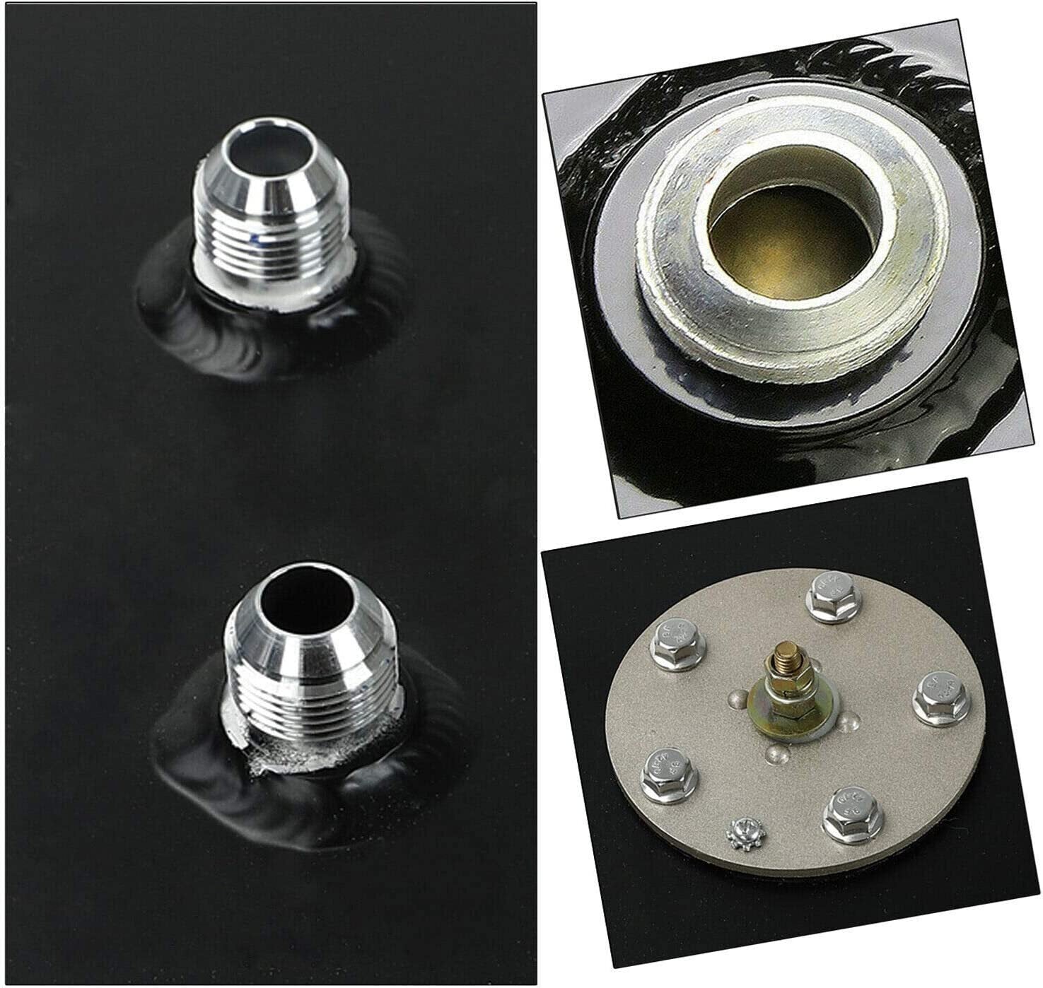 19 GALLON/72L ALUMINUM LIGHT SLIM FUEL/GAS TANK CELL+LEVEL SENDER+NECK TOP-FEED