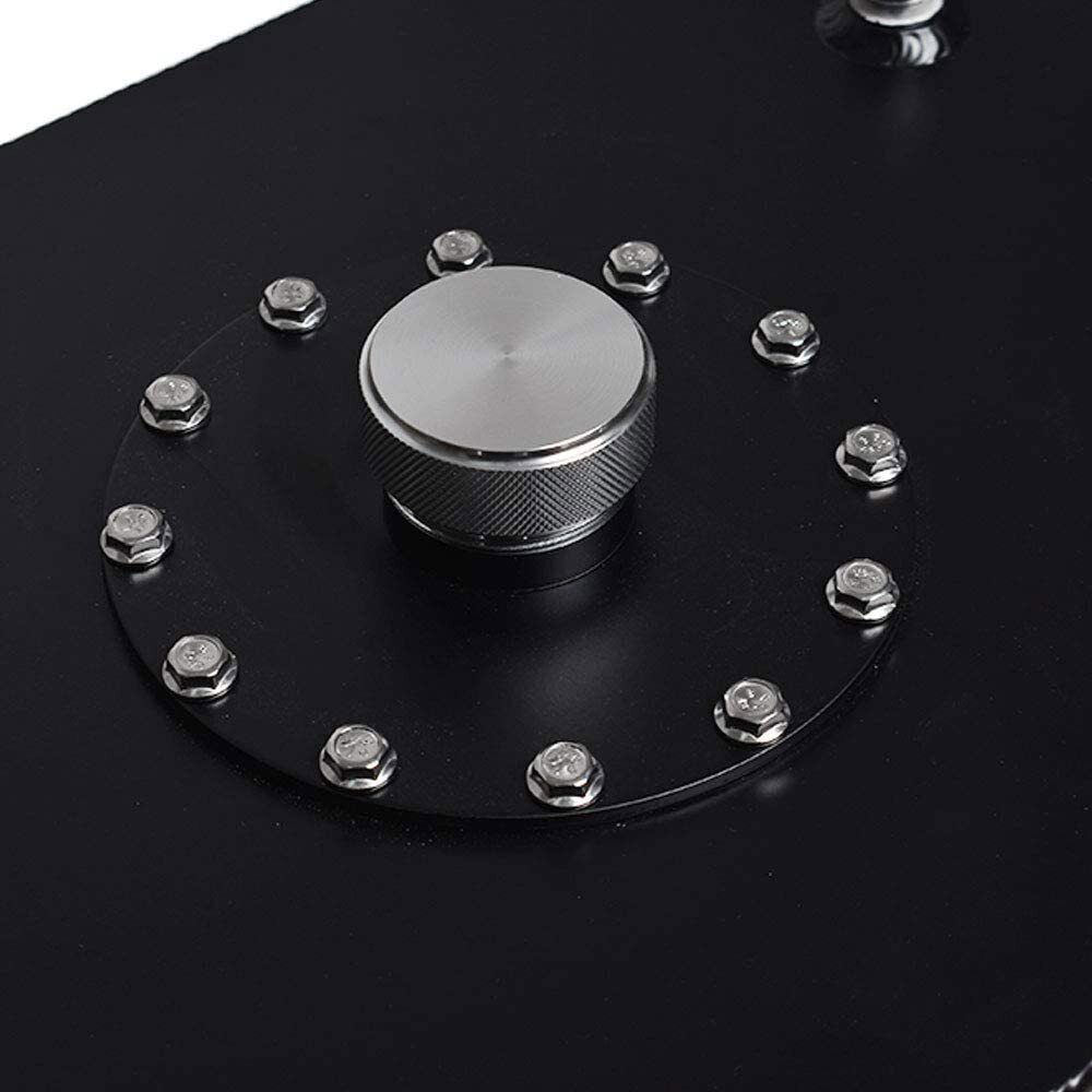 19 GALLON/72L ALUMINUM LIGHT SLIM FUEL/GAS TANK CELL+LEVEL SENDER+NECK TOP-FEED
