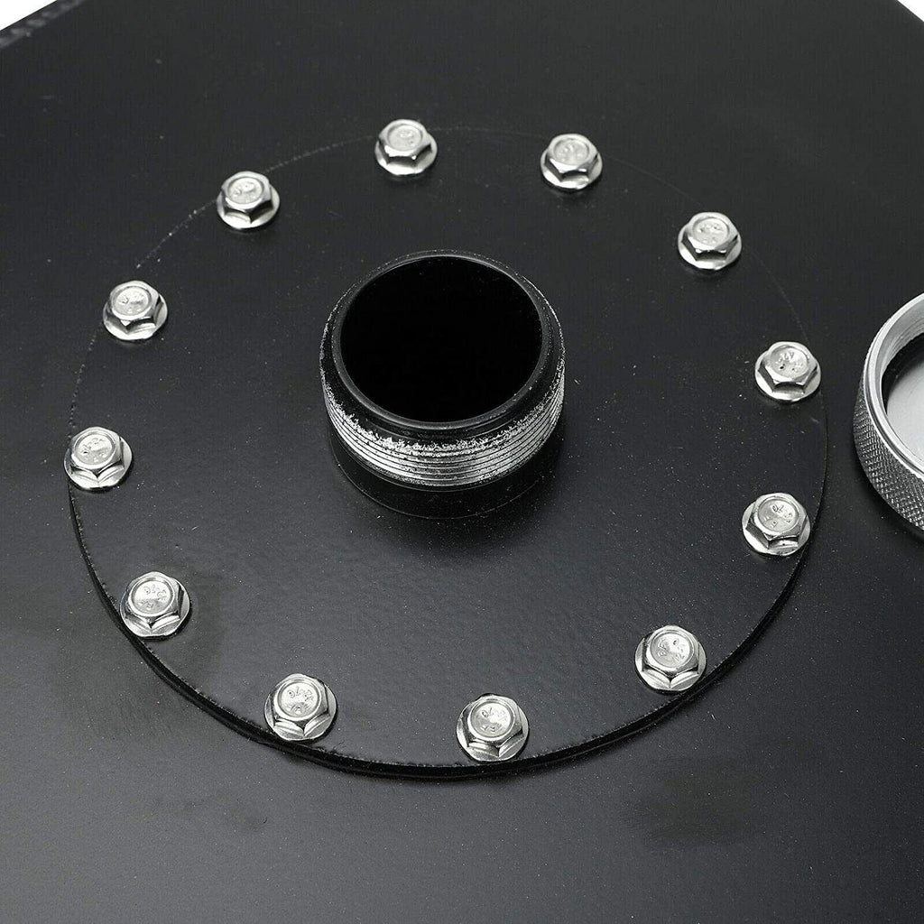 19 GALLON/72L ALUMINUM LIGHT SLIM FUEL/GAS TANK CELL+LEVEL SENDER+NECK TOP-FEED