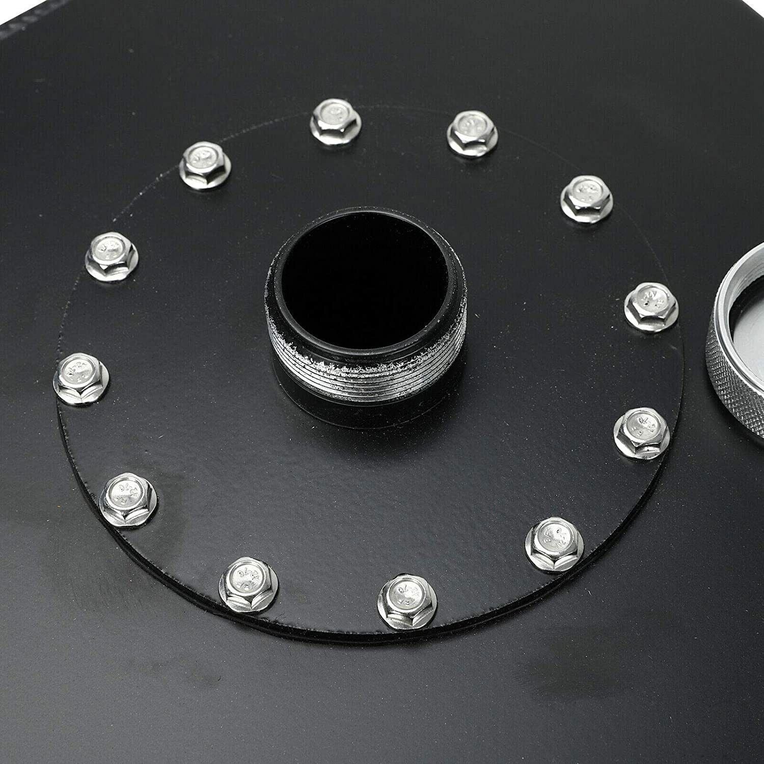 19 GALLON/72L ALUMINUM LIGHT SLIM FUEL/GAS TANK CELL+LEVEL SENDER+NECK TOP-FEED
